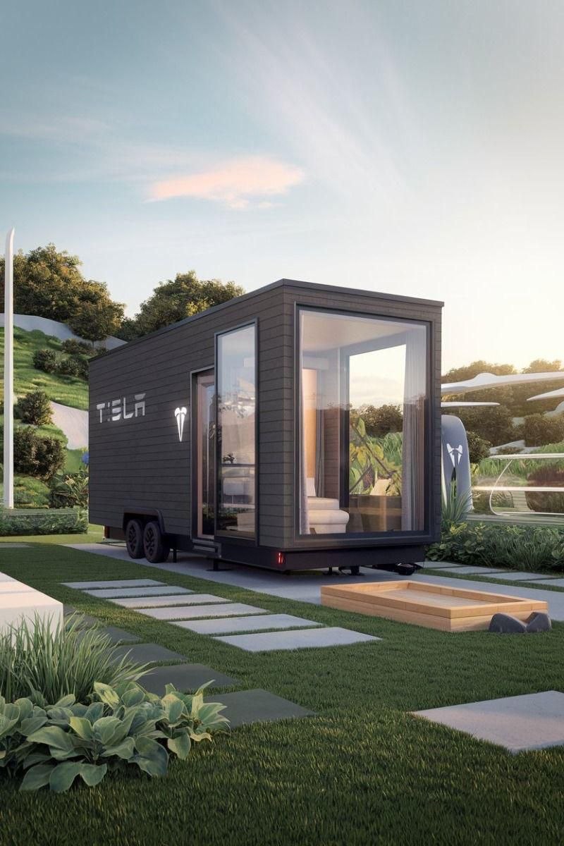 Tesla EcoPod Smart House
